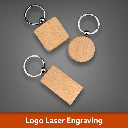 Wood Keychain 
